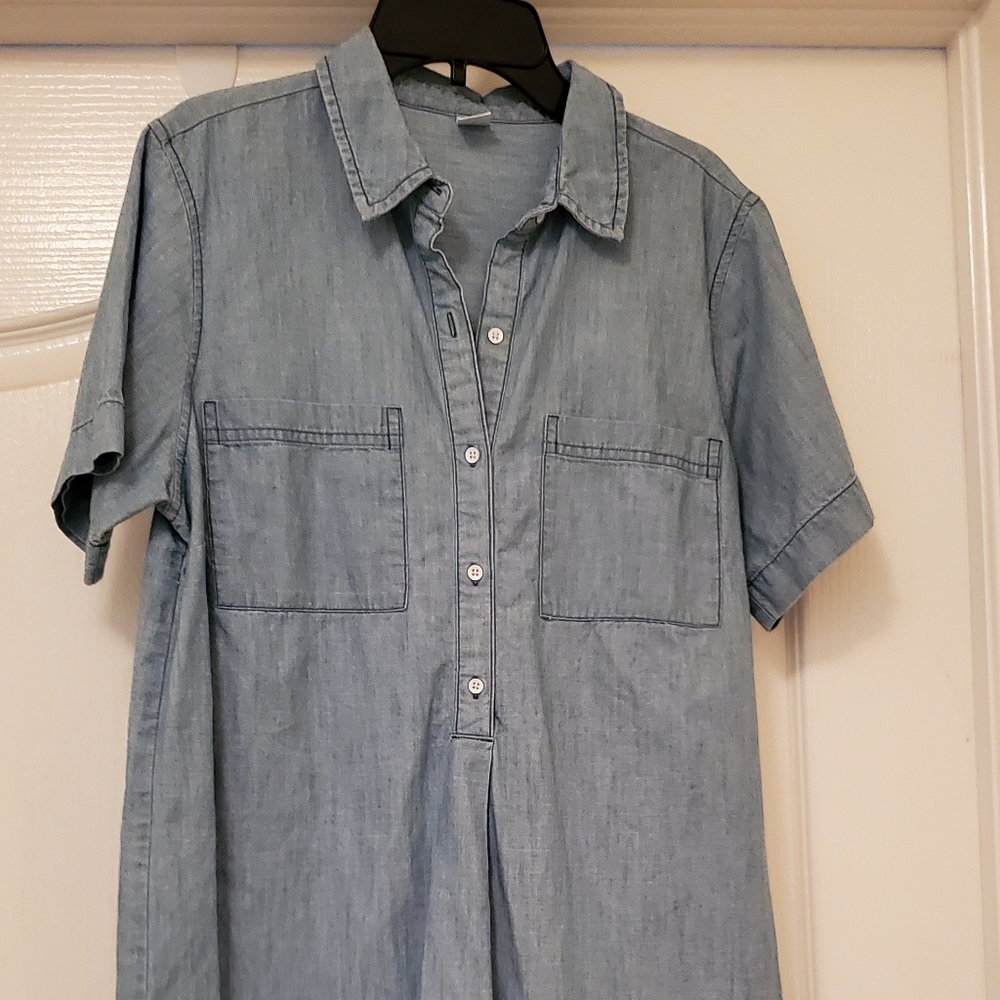Denim dress